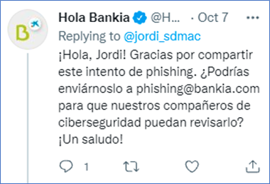 Bankia twitter
