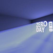 Zero Day testua hackeo-ikonoen artean - Zero eguneko kalteberatasunak